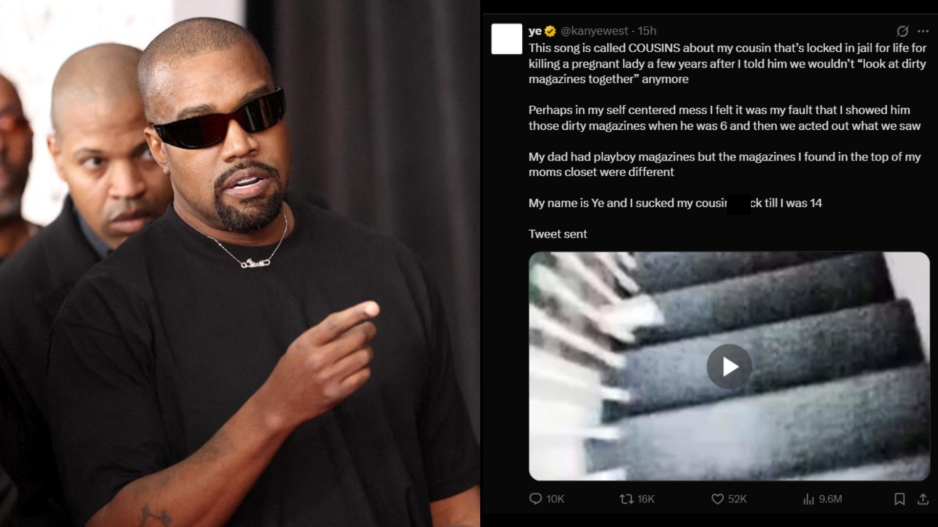 Kanye West confesses to incest relationship with cousin Al Bawaba